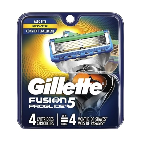 Fusion Proglide Cargador 4 Recambios