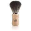 Omega Brosse à raser en fibre synthétique, manche en bois de hêtre – 1 unité