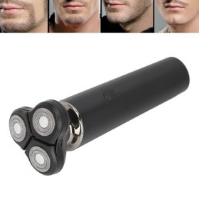 Rasoir électrique pour Hommes, Kit de Toilettage 3 en 1, Tondeuse à BarbeFil avec Lames Remplaçables à Tête Flottante, Rasoir