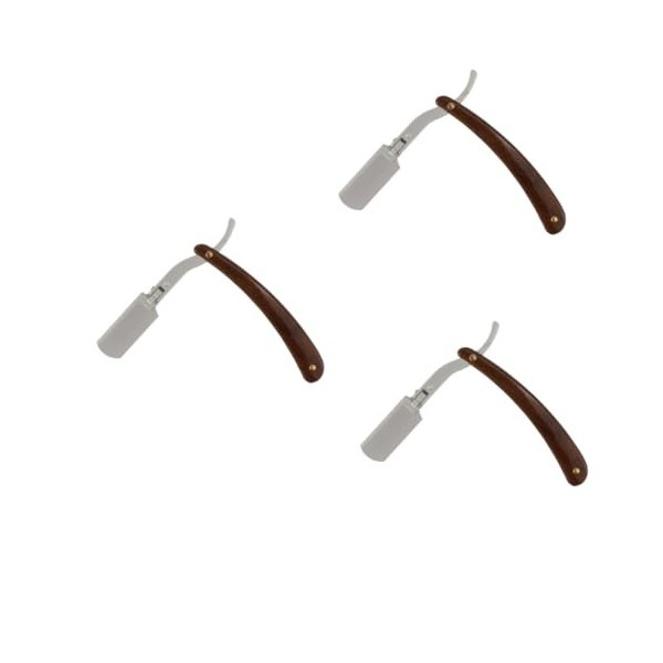 FOMIYES 3 Pièces Rasoir En Métal Façonneur De Cheveux Pour Hommes Rasoir Manuel Rasoir De Sécurité Manuel Rasoir Pour Hommes 