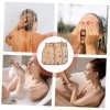 BAFAFA Lot de trois serviettes de bain éponge Lingettes de bain for adultes Hommes Mitaines avec doigts Gommage for le corps 