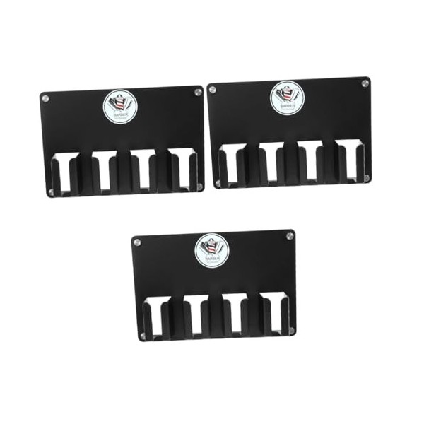 POPETPOP 2 Pièces Support De Tondeuse Électrique Cintres Muraux Tondeuse À Cheveux Support Mural Support De Ciseaux De Salon 