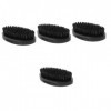 FOMIYES 4 Pièces Brosse Coiffante Peigne De Coiffure Hommes Blaireau Blaireaux Pour Hommes Kit De Brosse À Barbe Outil De Sha