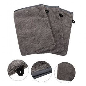 Beaupretty 12 Pièces Gants Démaquillants en Fibre Gants De Spa Gants De Nettoyage Chiffon De Nettoyage en Microfibre Gants De