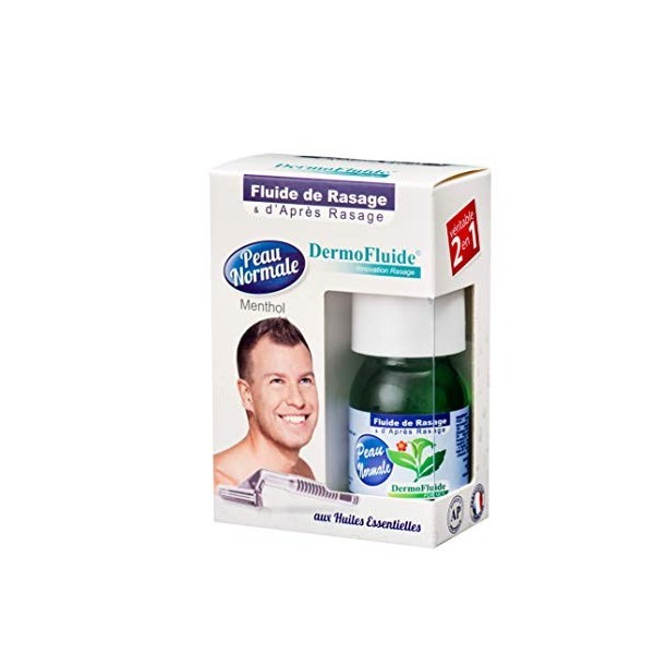 DermoFluide Fluide Classique Fraîcheur Menthol Vert