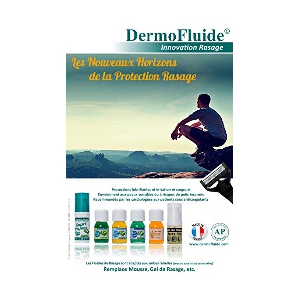 DermoFluide Fluide Classique Fraîcheur Menthol Vert