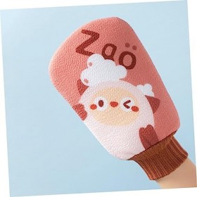 FOMIYES 5 Pièces Gants De Fleur De Bain Gants De Gommage Serviettes De Spa Pour Le Corps Gants De Bain Luffa Pour Hommes Gant