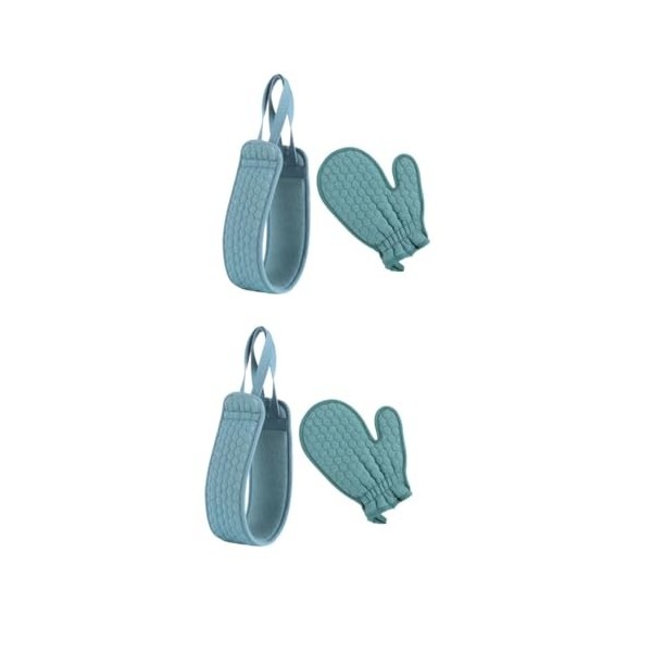 Lot De 6 Gants De Gommage Pour Le Corps Serviettes De Bain Luffa Serviettes De Massage Douche Gants Exfoliants Gants De Bain