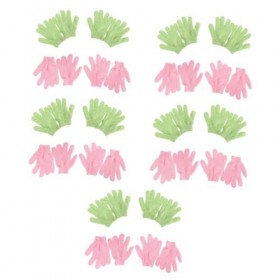 20 Paires De Gants De Gommage Pour Le Visage Épurateur De Bain Gants Hydratants Gants De Gommage Pour Le Corps Gant De Gommag