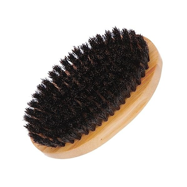 Beaupretty 3 Pièces Brosse Coiffante Outil De Modelage De Barbe Pour Hommes Badass Soin De La Barbe Brosse À Barbe Blaireaux 