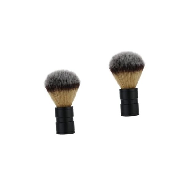 Beavorty 3 Pièces Brosse À Barbe En Nylon Brosse En Nylon Brosse À Moustache Hommes Brosse À Barbe Propre Manche En Aluminium