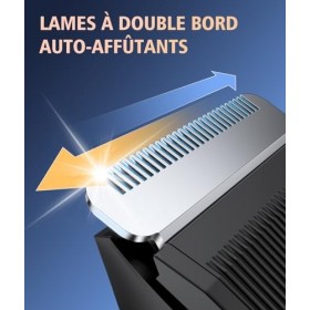 Rolgno Tondeuse Cheveux Hommes, Rasoir Femme Maillot, [Corps en Alliage de Zinc] Tondeuse Corps Homme pour Corps/Jambes/Aisse