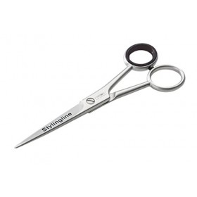 REMOS Ciseaux à cheveux inox avec lame dentelée sans crochet 15cm