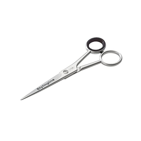 REMOS Ciseaux à cheveux inox avec lame dentelée sans crochet 15cm