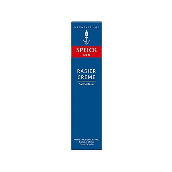 Speick Lot de 5 crèmes à raser de voyage pour homme 5 x 75 ml