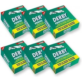 Derby Lames de rasoir Prossional à un seul tranchant, 600 unités paquet de 1 
