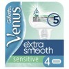 Gillette Venus Extra Smooth Sensitive Lames de Rasoir pour Femme 4 Unité