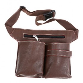 Amosfun Ciseaux Fanny Pack Coiffeur Sac Pour Outil Barber Poche Sac Barber Cisailles En Cuir Ciseaux Pochette En Cuir Organis
