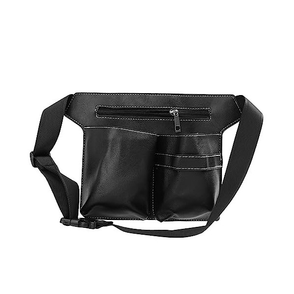 Amosfun Ciseaux Fanny Pack Coiffeur Sac Pour Outil Barber Poche Sac Barber Cisailles En Cuir Ciseaux Pochette En Cuir Organis