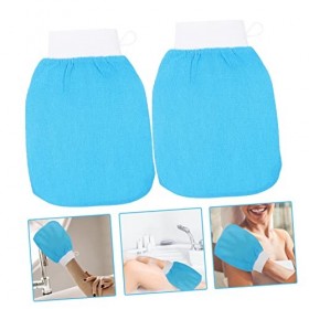 Lot de 8 gants exfoliants pour la peau - Accessoire de douche - Outil exfoliant pour le corps - Gants de nettoyage de la peau