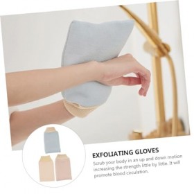 FRCOLOR 9 Pièces Gants Exfoliants Gants De Gommage De Bain Gommage Du Corps Des Femmes Éponge De Bain Pour Bébé Épurateur De 