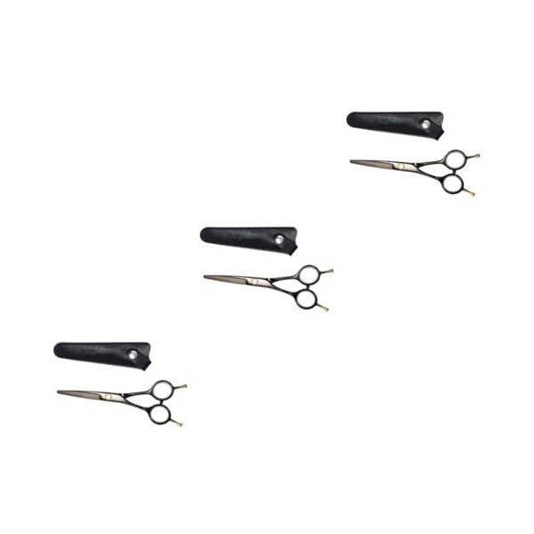 Beaupretty Salon Rasoir Bord Ciseaux De Coiffure Outil Accessoires De Barbier Ciseaux De Coupe De Cheveux Ciseaux De Texturat