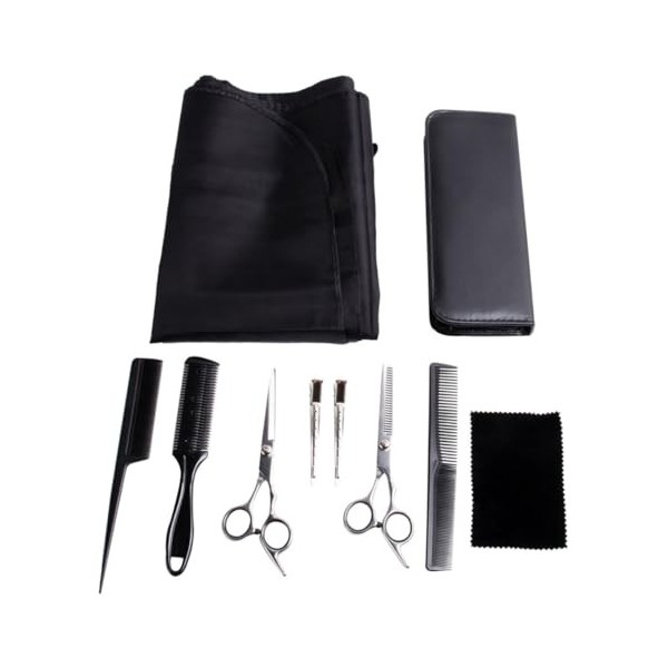 FOMIYES 1 Ensemble De Ciseaux Professionnels Ciseaux Texturants Ciseaux De Coupe À Sec Accessoires Pour Cheveux Ensemble De C