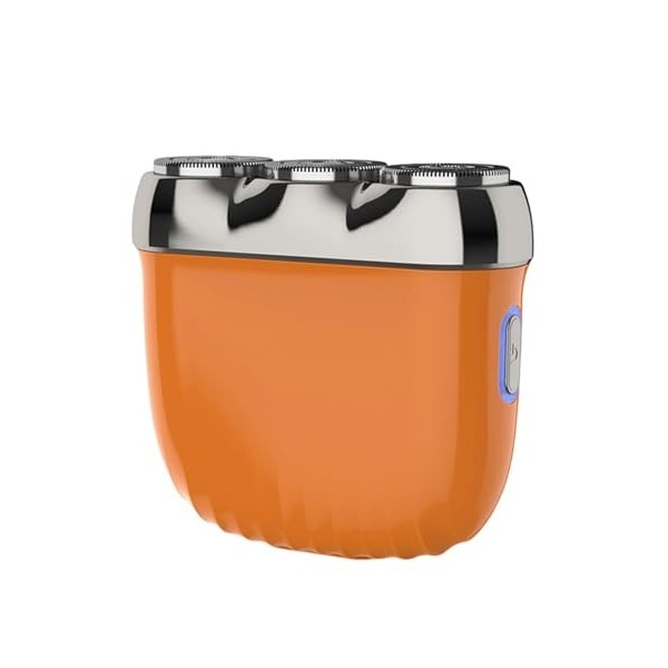 Mini rasoirs lavables à chargement USB pour homme ByR269 orange, taille unique 