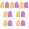 minkissy 10 Pièces Gants Démaquillants Gants en Microfibre pour Le Nettoyage Serviette pour Le Visage Serviette en Microfibre