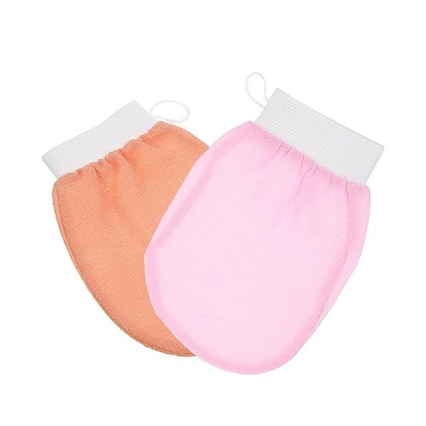 POPETPOP 10 Pièces Gants De Gommage Gants De Douche Exfoliants Gants De Gommage Du Corps Mitaine Exfoliante Compacte Gants Po