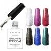 Makartt Gel Vernis À Ongles Glitter Top Coat Pailleté Reflective Glitter Semi Permanent Ongles Gel Nail Polish Vernis Gel Art