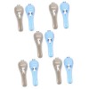 minkissy 8 Pcs Boîte De Rangement De Rasoir Rasoir Pour Hommes Rasoir En Plastique Voyage Rasoir Électrique Machines À Raser 