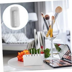 minkissy 4 Pièces Support De Rangement Pour Pinces À Épiler Présentoirs En Acrylique Conteneurs En Plastique À Emporter Suppo