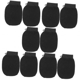 minkissy 10 Pcs Gants Exfoliants Gant De Sable Gant De Luffa Gants De Gommage Gant De Gommage Gant Exfoliant Coréen Gants De 