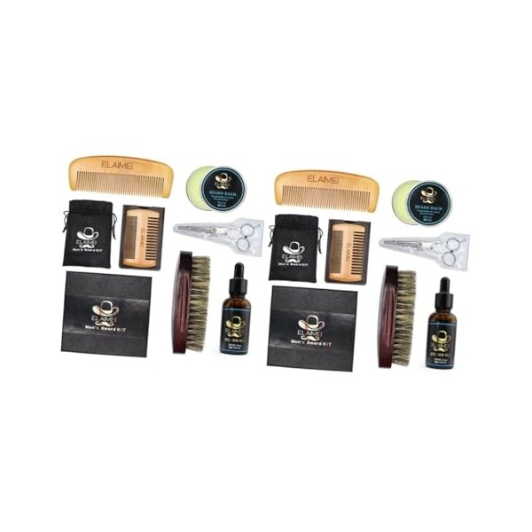 minkissy 6 Pièces Hommes De Costume Hommes Costume Hommes Crème À Raser Hommes De Toilettage Kit Costume Pour Hommes Hommes D