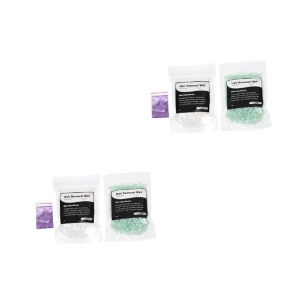 minkissy 2 Ensembles De Haricots De Cire DÉpilation Kit DÉpilation Du Nez Haricots De Cire DÉpilation Perles De Cire Indol
