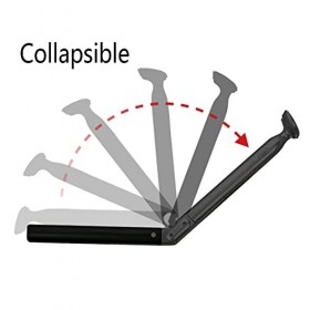 Wisalagin Long Men RüCken Rasoir à cheveux USB rechargeable Big Blade Tondeuse 2 en 1 Rasoir pliable à volants pour hommes Ép