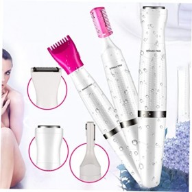 FOMIYES 3 1 Tondeuse Électrique Pour Les Femmes Visage Dispositif DÉpilation Dame Rasoir Bikini Ligne Dissolvant Dames Tonde