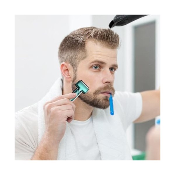 Rasoir électrique pour homme – Rasoir électrique pour homme – Tondeuse pour le visage, rasoir électrique rechargeable, rasoir