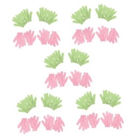 minkissy 20 Paires De Gants Hydratants Pour Les Mains Éponges De Beauté Gants De Spa Brosse Exfoliante Pour Le Visage Gants D