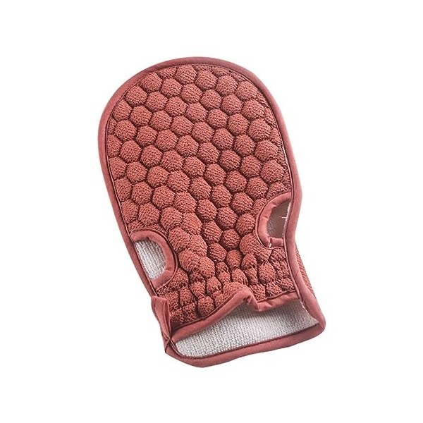 minkissy 8 Pièces Épurateur De Corps Luffa Éponge De Douche Serviette Gants De Bain Gants Exfoliants Sans Doigts Serviettes D