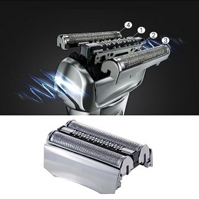 Vadillo Lot de 3 têtes de rechange pour rasoir électrique 70B 720S 790CC 760CC 765C 795CC 9565 9585 7840S Noir