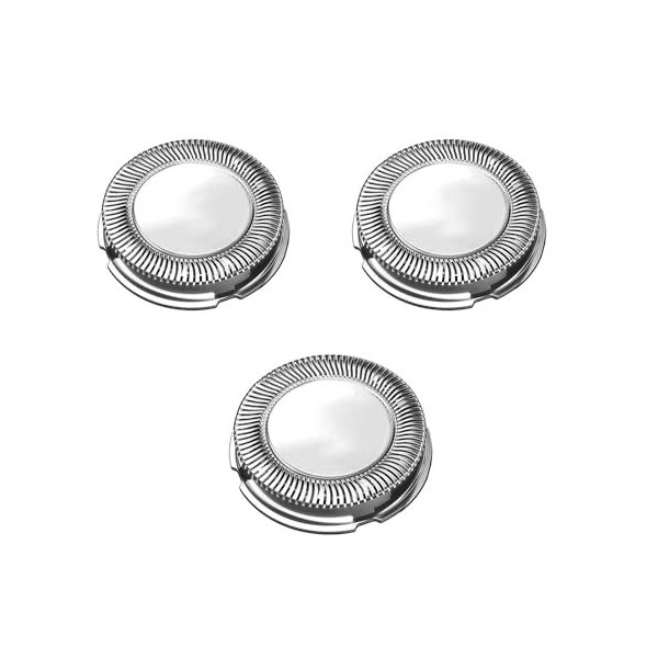 Ccshyysm Lot de 3 têtes de rechange SH70 pour Philips Norelco Series 7000, lames SH70 améliorées pour têtes de rechange Norel