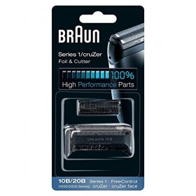 Braun Replacement Foil and Block, 1000 2000 For Free Control and Cruzer Shavers Packaging may vary by Braun