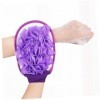 FOMIYES 8 Pièces Gants De Bain Serviette De Douche Épurateur De Nettoyage Serviettes Turques Gants De Gommage Du Corps Luffa 