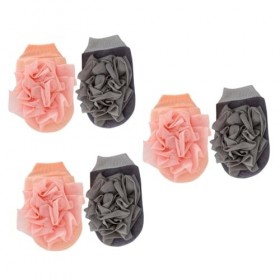 Beaupretty 6 Pièces Gants De Bain Gant Exfoliant Exfolier Gant Exfoliant Gants Pour Le Nettoyage Gants Pour Hommes Gants De N