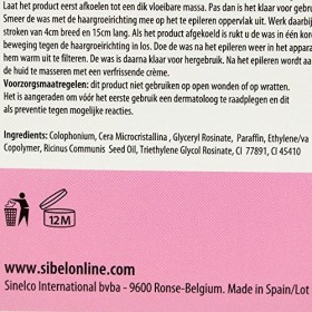 Sibel Cire Epilatoire Chaude pour Visage et Corps 1kg