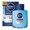 Nivea Men Protection & Soin Après-rasage Liquide dans 3er Paquet 3 x 100 ML , Après-rasage Maintient la Peau après Raser, H