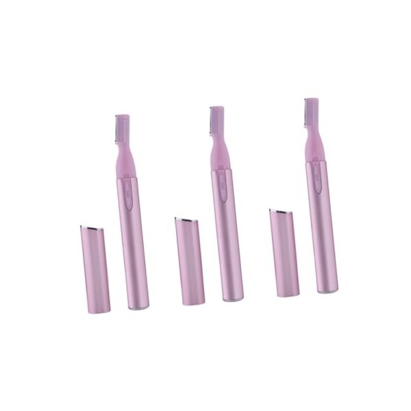 minkissy 3 Pièces Outil De Rasage Des Sourcils Rasoir À Sourcils Façonneur De Sourcils Épilateur Pour Le Visage Outil De Maqu