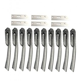 FRCOLOR 3 Ensembles 10 Pièces Rasoir De Sourcils Mise En Forme Des Poils Du Visage Épilateur Coupe-Sourcils Cisaillement Des 